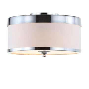 David 15" Metal LED Flush Mount - JONATHAN Y